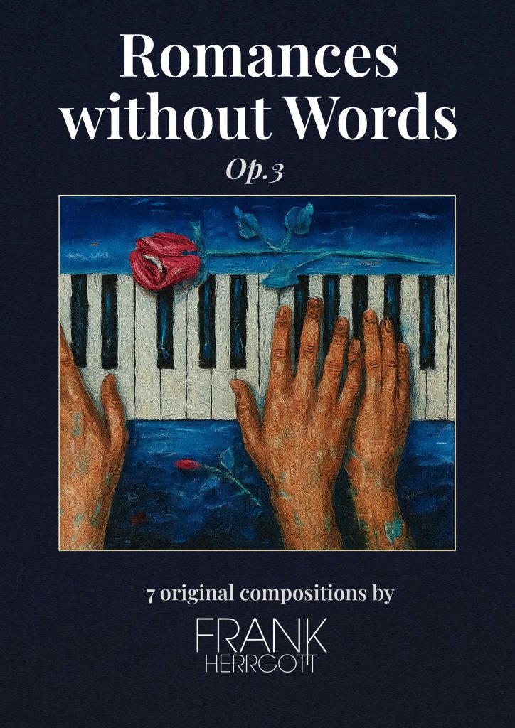 Cover of Romances Without Words, Op. 3 by Frank Herrgott – sheet music for solo piano